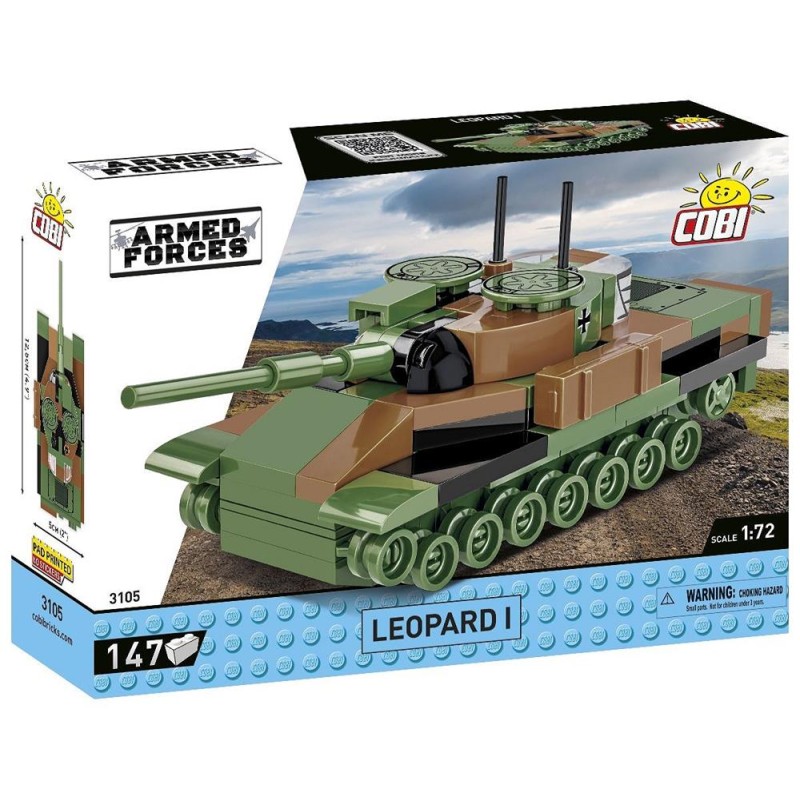 Cobi - Armed Force - Leopard I - 1:72 3105 Cobi - Armed Force - Leopard I - 1:72 3105